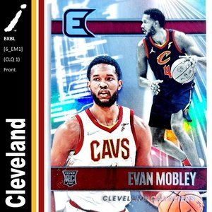 Cleveland Cavaliers (Evan Mobley RC) - BKBL [6_EM1]